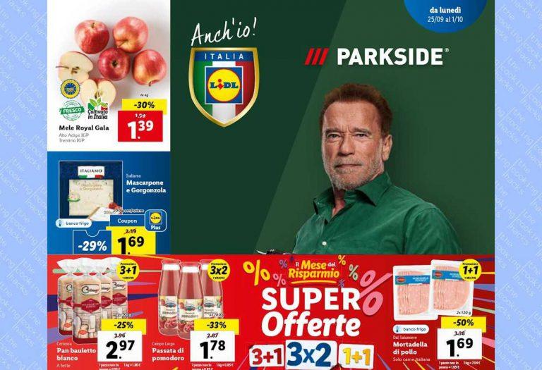Anteprima del volantino Lidl dal 25 settembre al 1 ottobre 2023