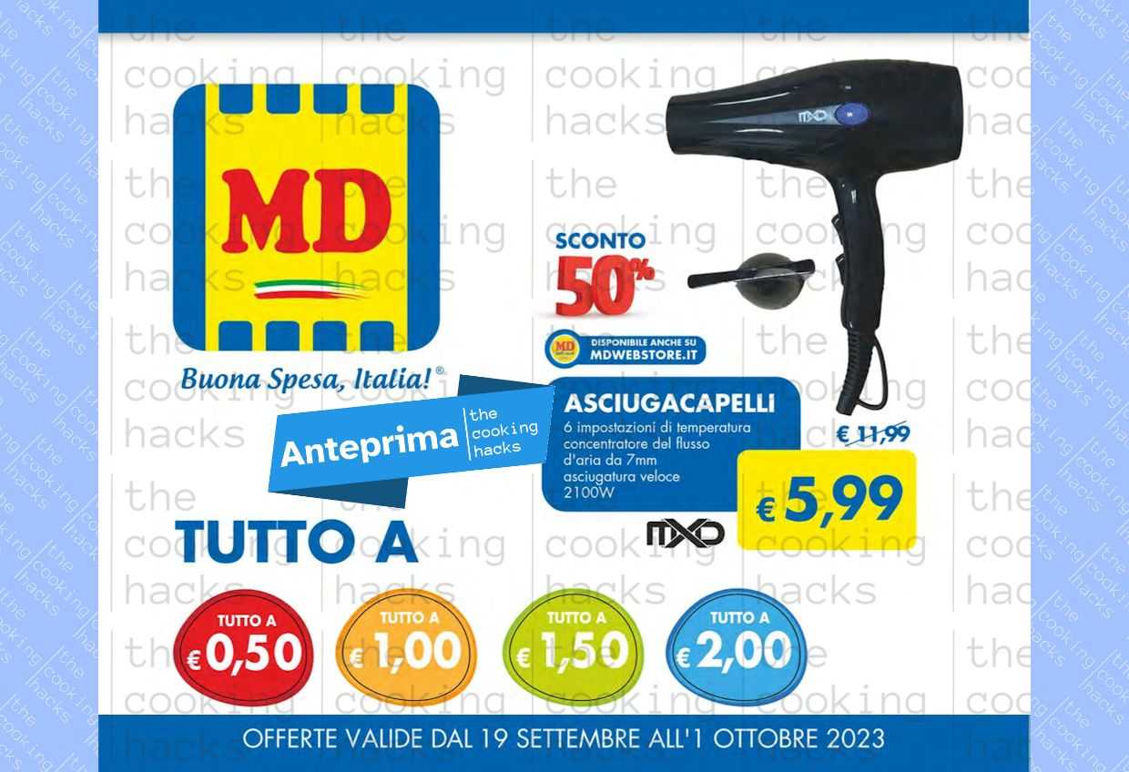 Volantino MD dal 19 settembre al 1 ottobre 2023