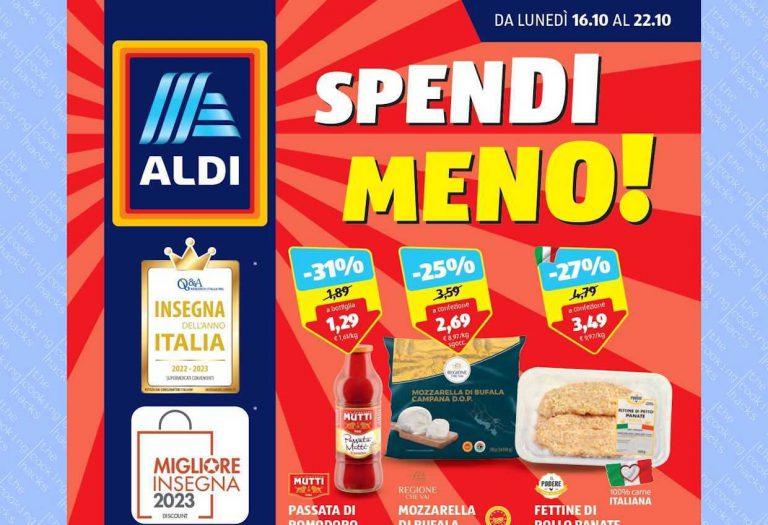 Volantino Aldi dal 16 al 22 ottobre 2023
