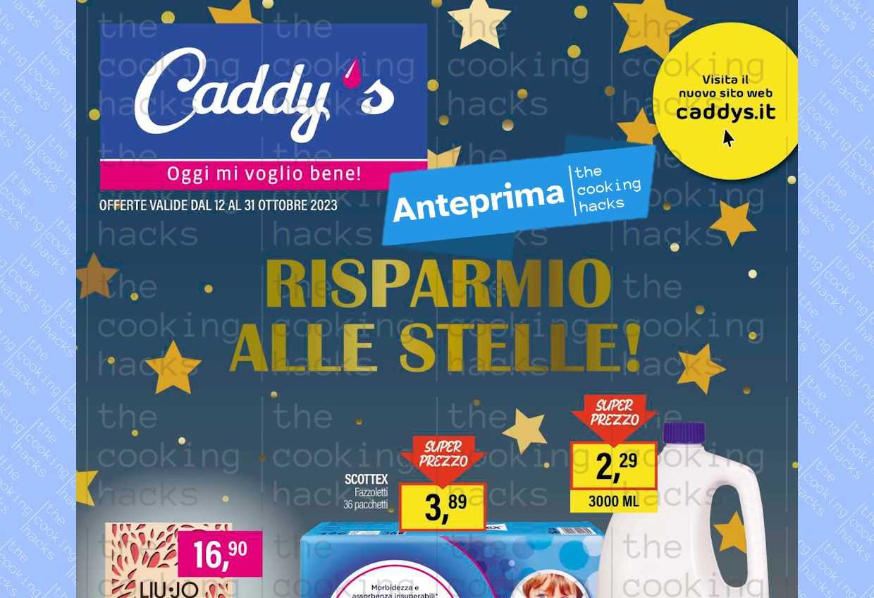 Volantino Caddy’s dal 12 al 31 ottobre 2023