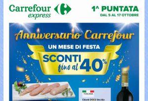 Volantino Carrefour Express dal 5 al 17 ottobre 2023