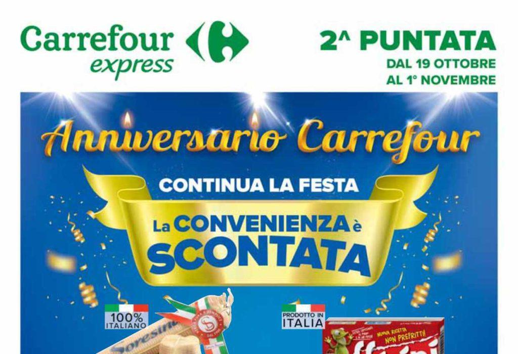 Volantino Carrefour Express dal 19 ottobre al 1 novembre 2023