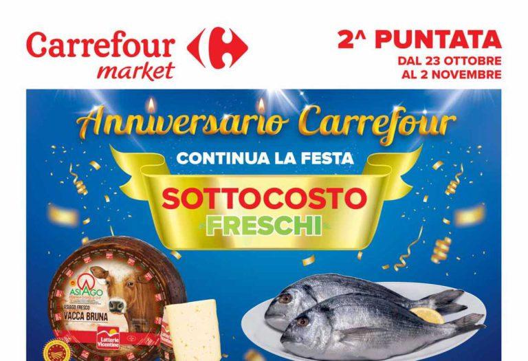Volantino Carrefour Market dal 23 ottobre al 2 novembre 2023