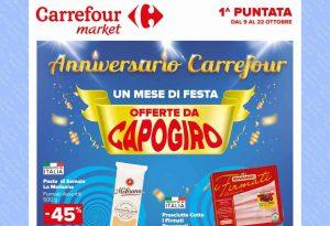 Volantino Carrefour Market dal 9 al 22 ottobre 2023