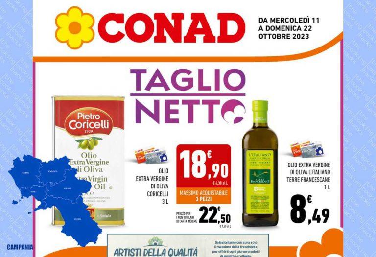 Volantino Conad Campania dal 11 al 22 ottobre 2023