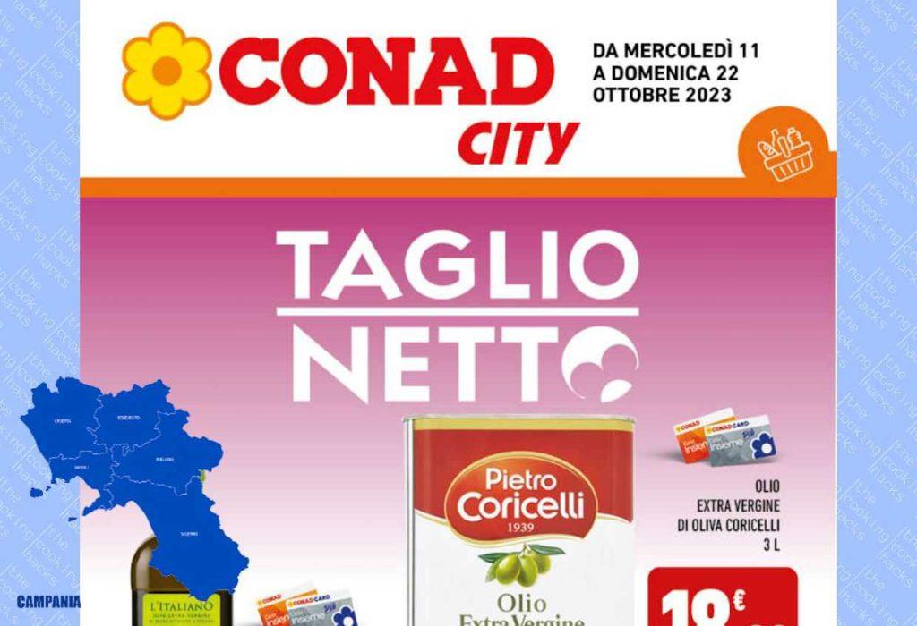 Volantino Conad City Campania dal 11 al 22 ottobre 2023
