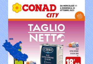 Volantino Conad City Lazio dal 11 al 22 ottobre 2023