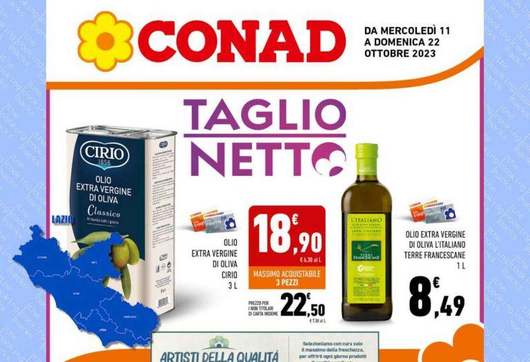 Volantino Conad Lazio dal 11 al 22 ottobre 2023