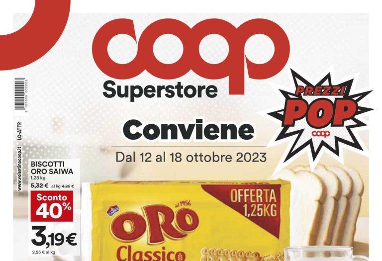 Volantino Coop Offerte dal 12 al 18 ottobre 2023