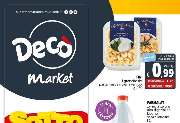 Volantino Decò Market dal 17 al 26 ottobre 2023