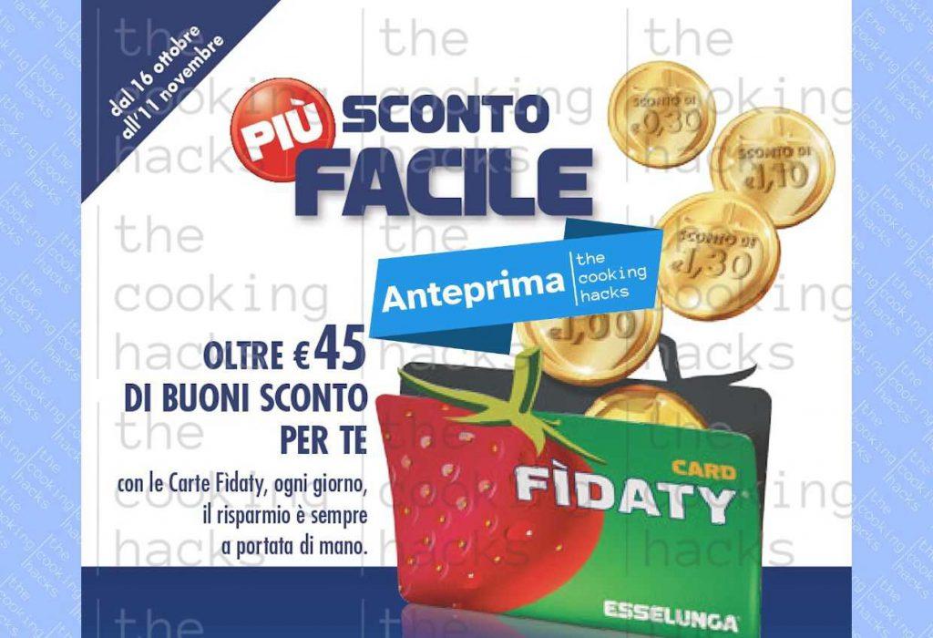 Volantino Esselunga Più Sconto Facile dal 16 ottobre al 11 novembre 2023