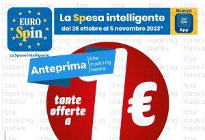 Volantino Eurospin dal 26 ottobre al 5 novembre 2023