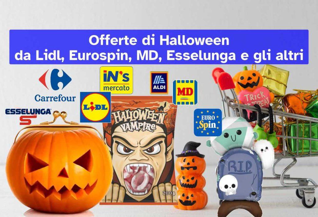 Volantino Halloween 2023, le offerte di Lidl, Eurospin, MD, Esselunga e gli altri supermercati