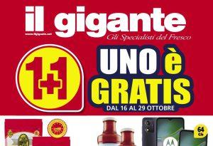 Volantino Il Gigante dal 16 al 29 ottobre 2023