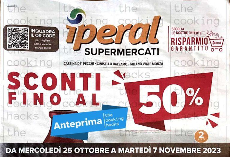 Volantino Iperal dal 25 ottobre al 7 novembre 2023