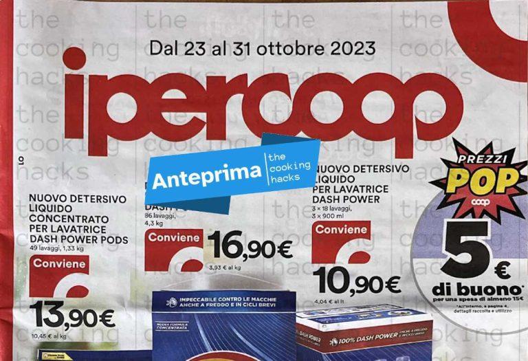 Volantino Ipercoop dal 23 al 31 ottobre 2023