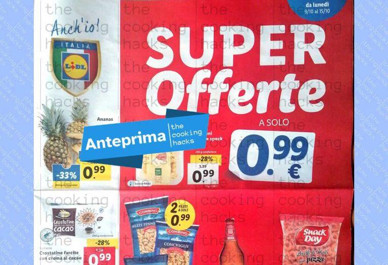 Volantino Lidl dal 9 al 15 ottobre 2023 in anteprima prossima settimana