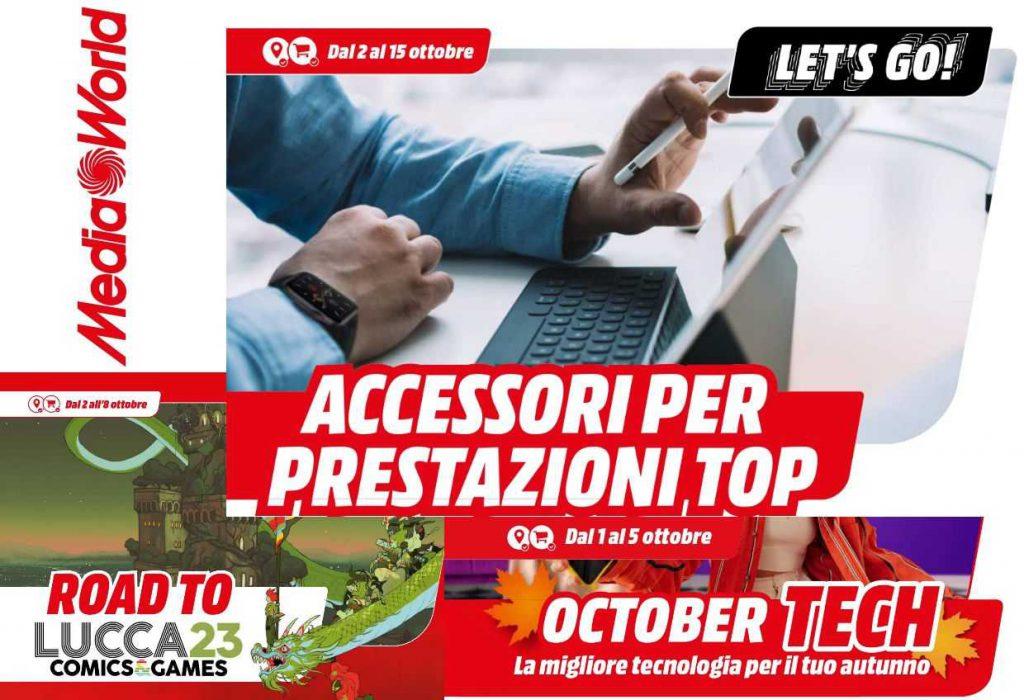 Volantino Mediaworld dal 2 al 15 ottobre 2023