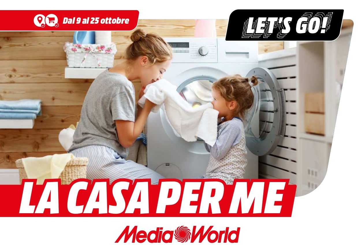 Volantino Mediaworld dal 9 al 25 ottobre 2023