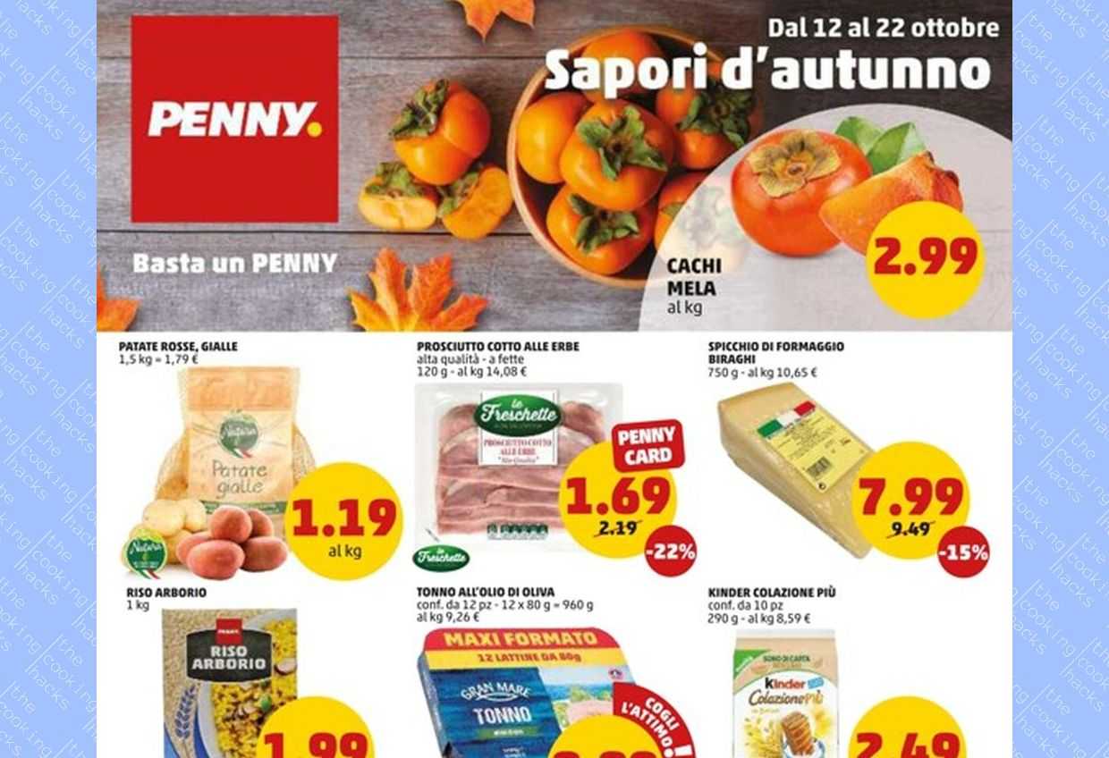 Volantino Penny dal 12 al 22 ottobre 2023