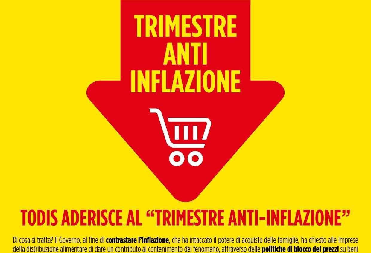 Volantino Todis per il Trimestre Anti-Inflazione
