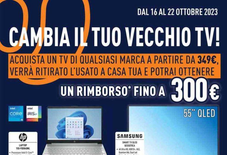 Volantino Unieuro dal 16 al 22 ottobre 2023