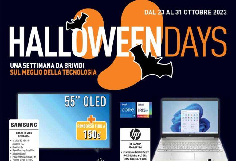 volantino Unieuro dal 23 al 31 ottobre 2023: Halloweendays
