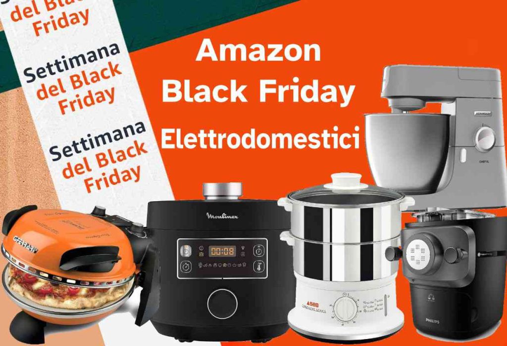 Amazon Black Friday, le 10 migliori offerte sugli elettrodomestici da non farsi sfuggire