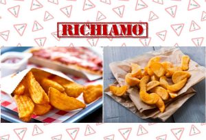 Patate prefritte a spicchi richiamate per allergene non dichiarato