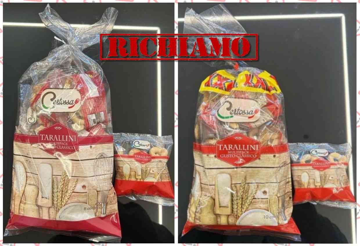 Lidl richiama Certossa Taralli multipack: Attenzione agli allergeni non dichiarati