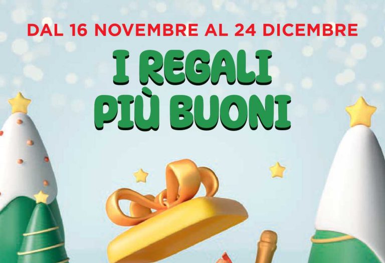 Volantino Bennet Regali di Natale dal 16 novembre al 24 dicembre 2023: I regali più buoni