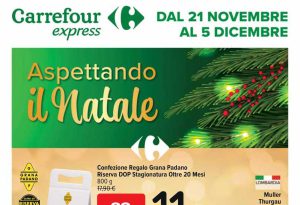 Anteprima del volantino Carrefour Express dal 21 novembre al 5 dicembre 2023: Aspettando il Natale