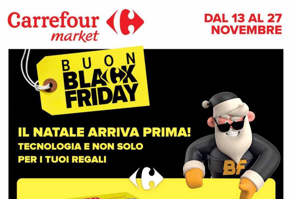 Nuovo volantino Carrefour Market dal 13 al 27 novembre 2023: Buon Black Friday