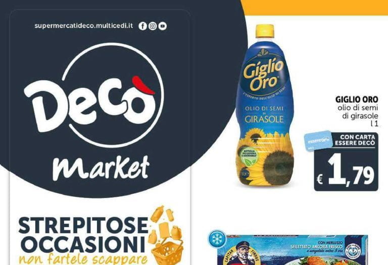 Anteprima Volantino Decò Market dal 7 al 15 novembre 2023