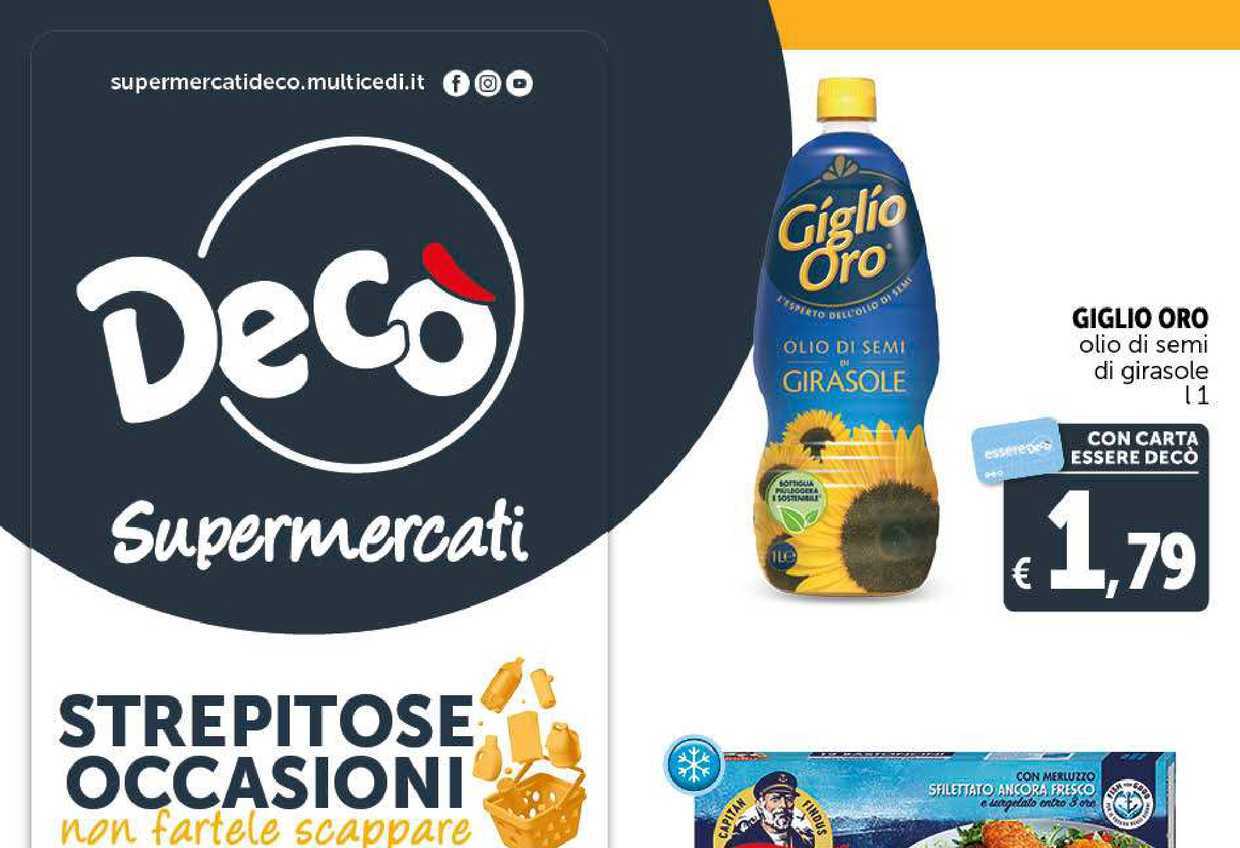 Anteprima Volantino Decò Supermercati dal 7 al 15 novembre 2023