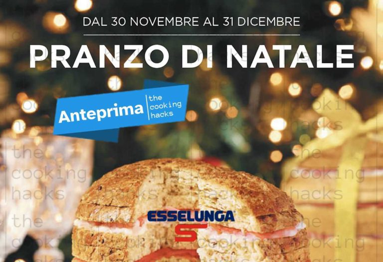 Volantino Esselunga Pranzo di Natale 2023, in anteprima le offerte dal 30 novembre al 31 dicembre 2023
