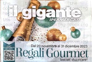 Anteprima Volantino Il Gigante Regali Gourmet dal 20 novembre al 31 dicembre 2023
