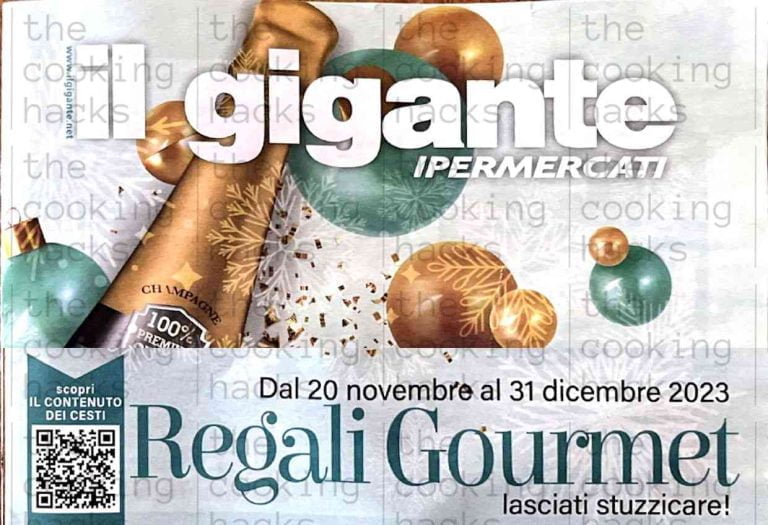 Anteprima Volantino Il Gigante Regali Gourmet dal 20 novembre al 31 dicembre 2023