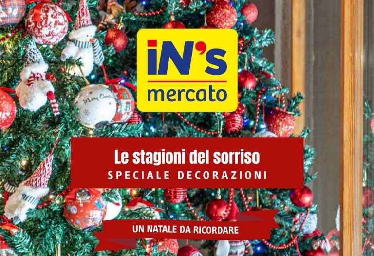 Volantino In's Mercato Natale 2023: Speciale decorazioni e regali