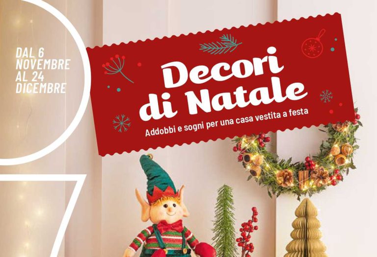 Volantino Iper Addobbi Natalizi dal 6 novembre al 24 dicembre 2023: Addobbi e sogni per una casa vestita a festa