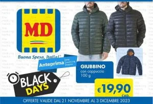 Anteprima del volantino MD dal 21 novembre al 3 dicembre 2023