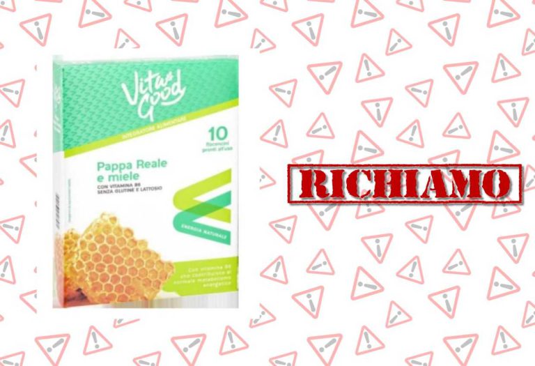 In's Mercato richiama un integratore alimentare alla pappa reale e miele