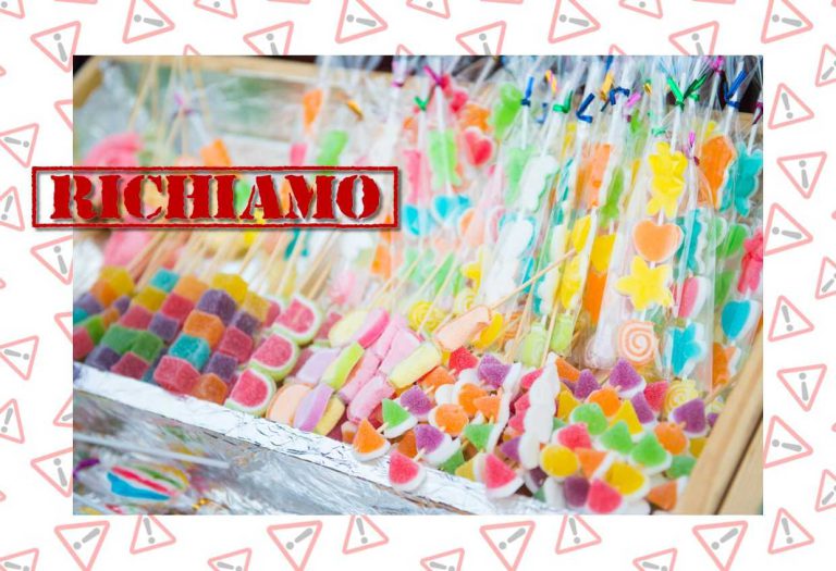 Ministero della Salute richiama spiedini di marshmallow e caramelle gommose per possibile Salmonella
