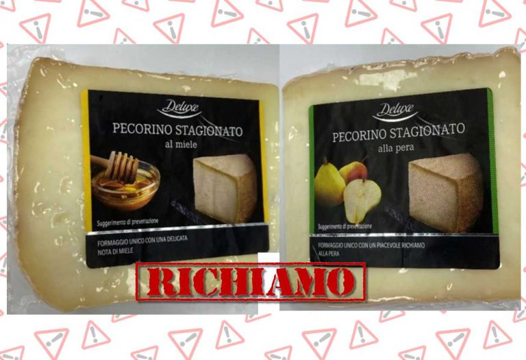 Il Ministero della Salute richiama pecorino stagionato venduto da Lidl per presenza di Listeria monocytogenes