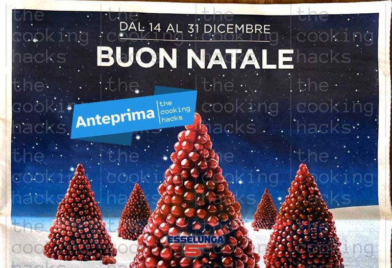 Volantino Esselunga dal 14 al 31 dicembre 2023 in anteprima, le offerte per un Buon Natale