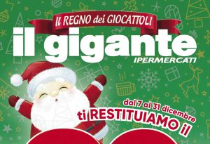 Volantino Il Gigante Speciale Giocattoli Natale 2023 dal 7 al 31 dicembre 2023