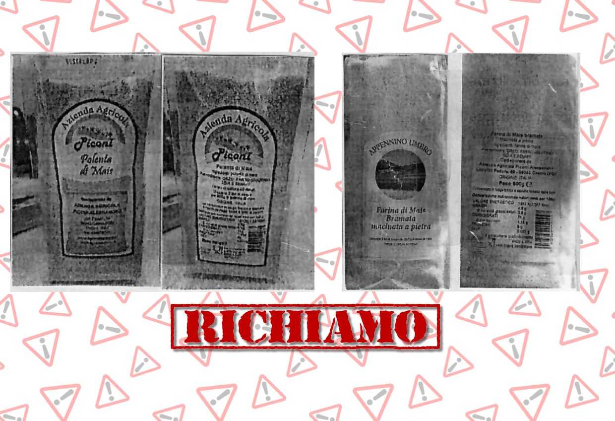 Richiamata Polenta di Mais per rischio chimico, ecco i lotti da controllare