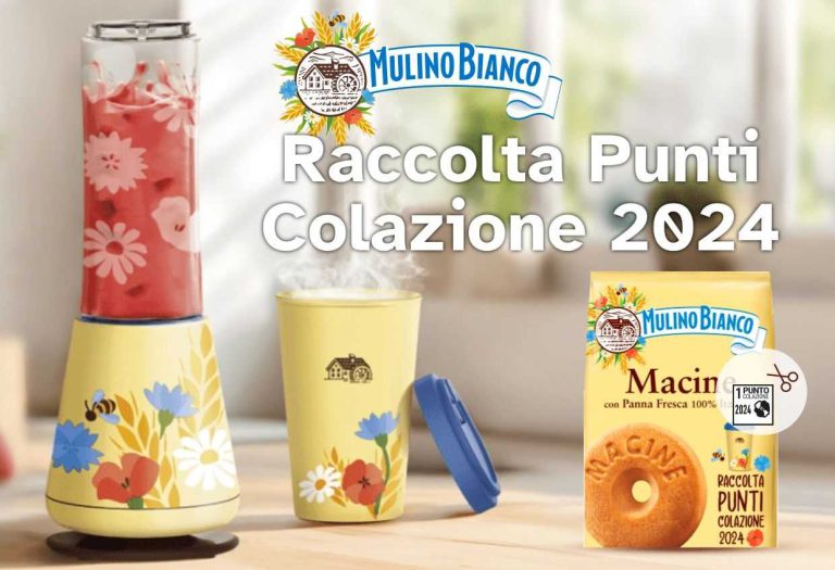 Raccolta punti Mulino Bianco 2024: quali sono i premi e come richiederli