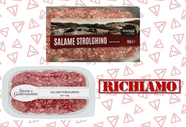 Avviso di richiamo da Il Gigante e gruppo Selex: rischio microbiologico nel salame strolghino per Listeria