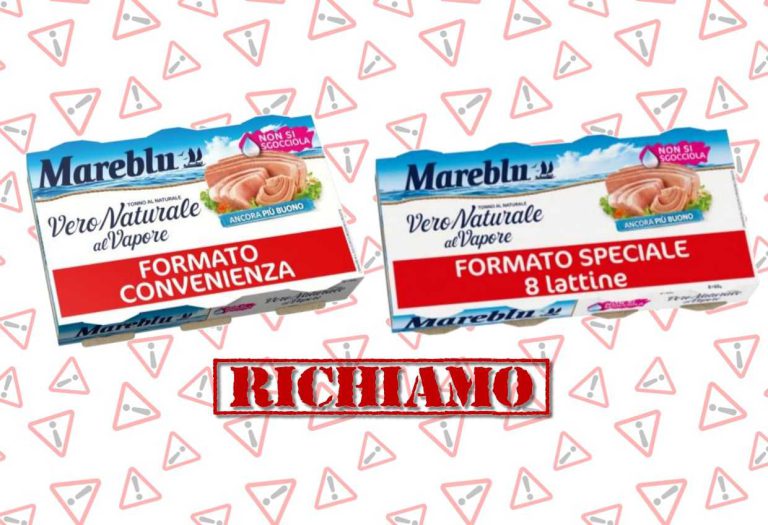 Richiamo di Esselunga e Ministero della Salute del tonno al naturale per possibile istamina oltre i limiti